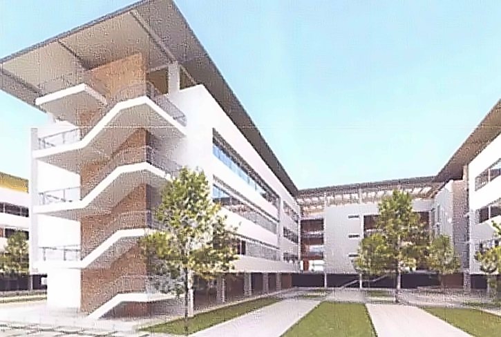 Khối lớp học và sân trong — Vinhomes King Park