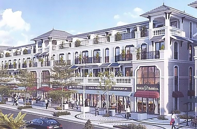 Dãy nhà thấp tầng mặt phố — Vinhomes King Park