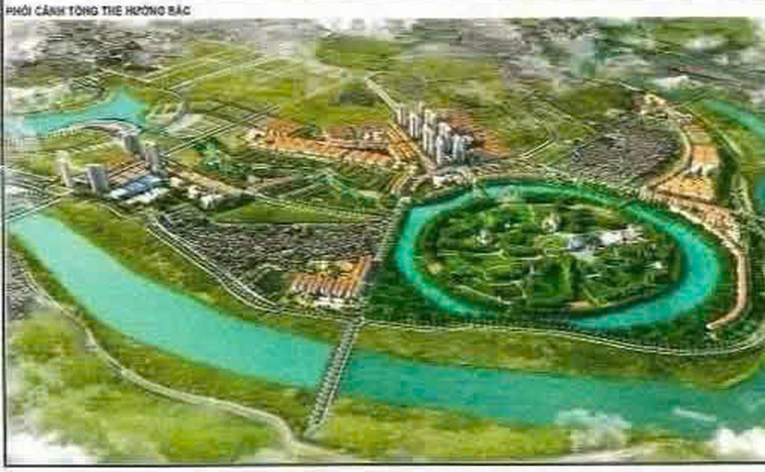 Phối cảnh tổng thể hướng Bắc — Vinhomes King Park