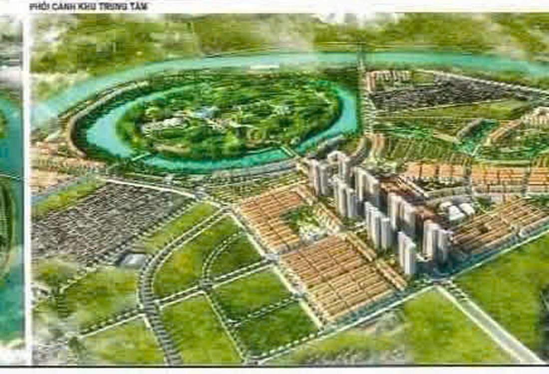 Phối cảnh khu trung tâm — Vinhomes King Park